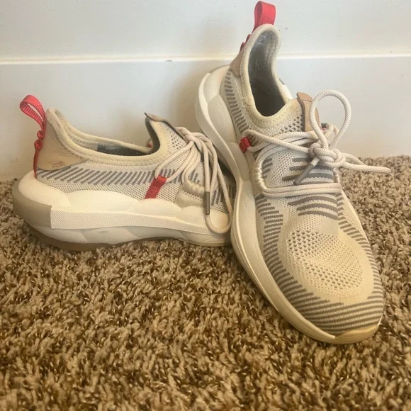 Sorel Women’s Explorer Defy Low Chalk Sea Salt Lace Slip On Sneakers Size 7.5 - Picture 4 of 8